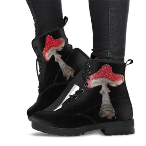 3D Pattern Printed Martin Boots