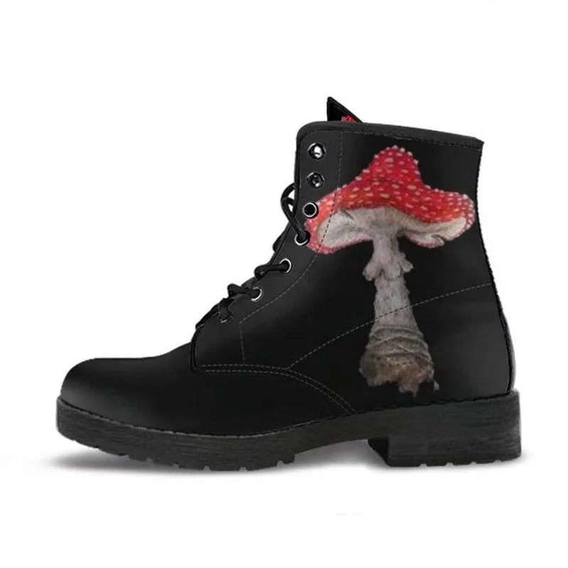 3D Pattern Printed Martin Boots