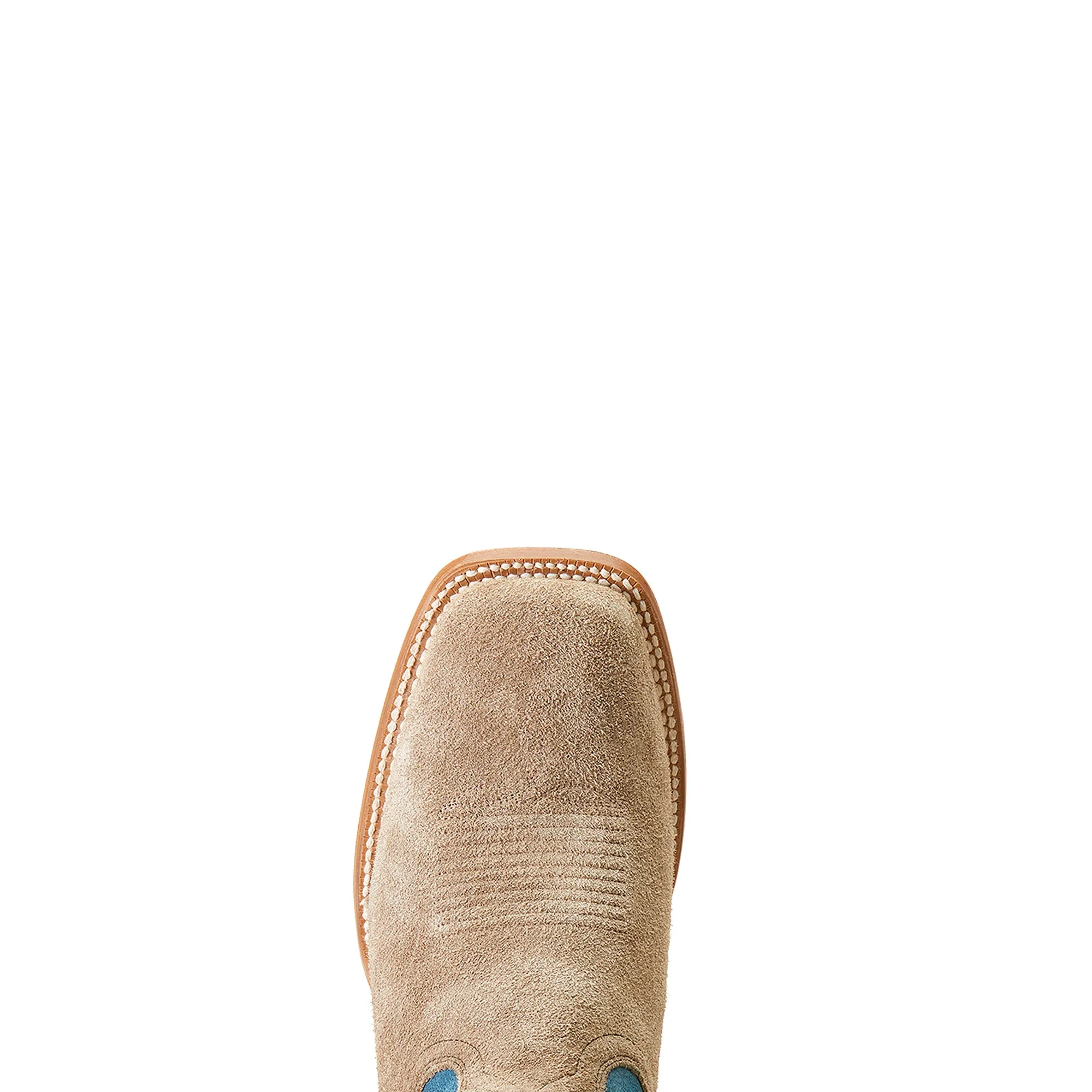 ARIAT CIRCUIT ROCKRIDGGE SMOKY ROUGHOUT OCEAN BLUE BOOT