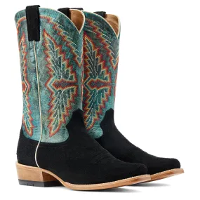 Ariat Futurity Showman Black Roughout Western Boot