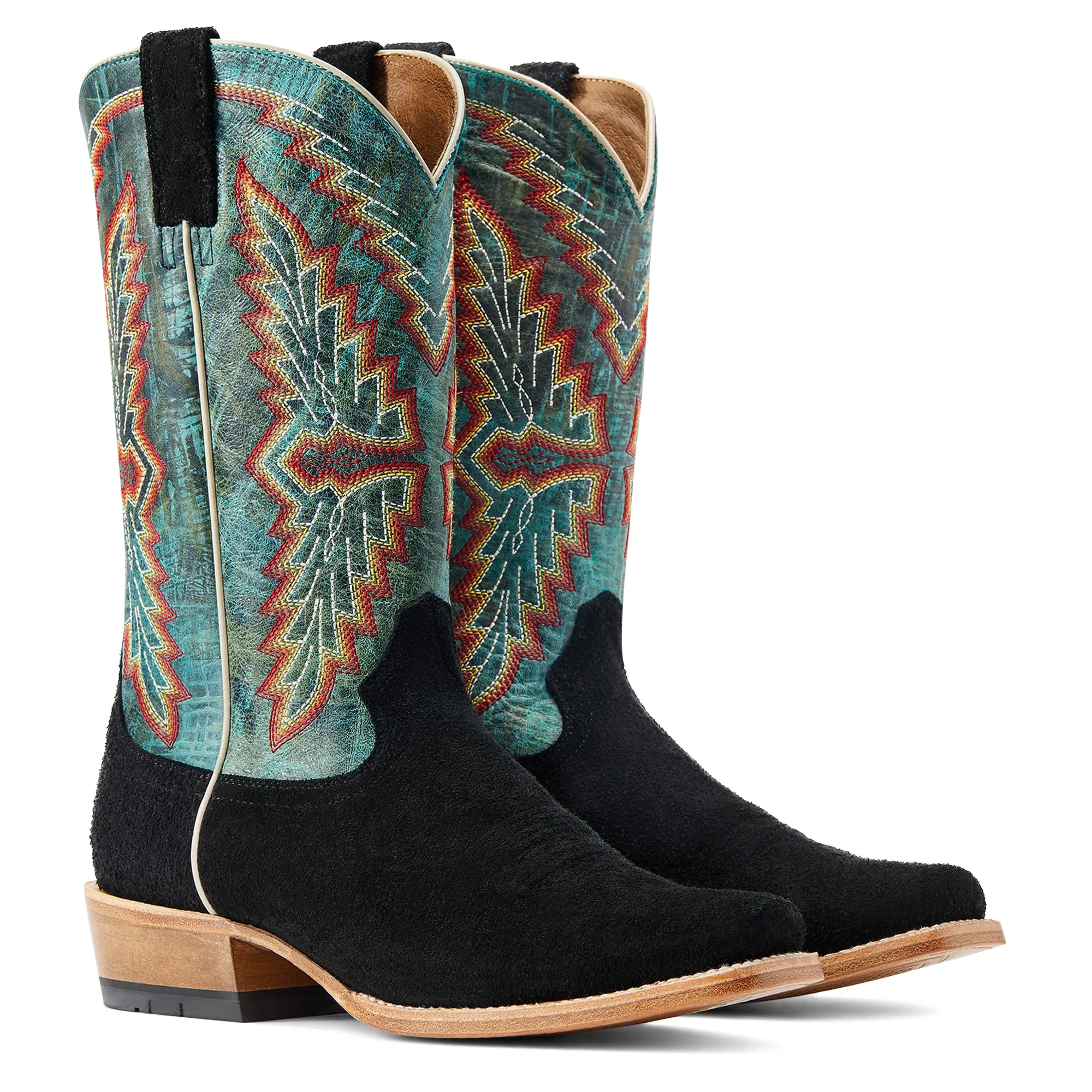 Ariat Futurity Showman Black Roughout Western Boot