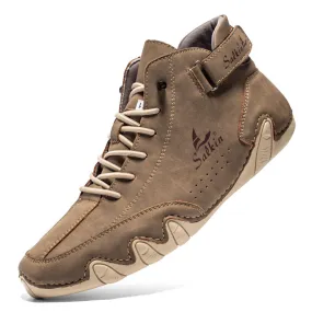 Bootara Men’s Octopus High-Top Lace-Up Ankle Boots