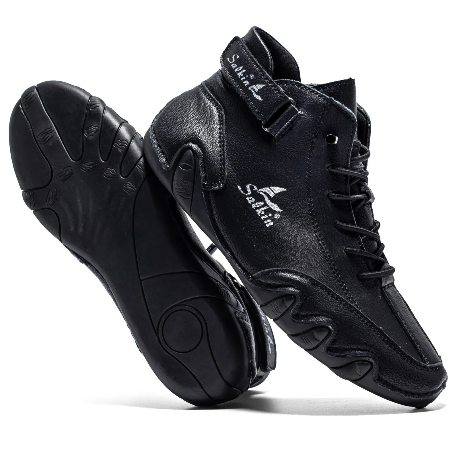 Bootara Men’s Octopus High-Top Lace-Up Ankle Boots