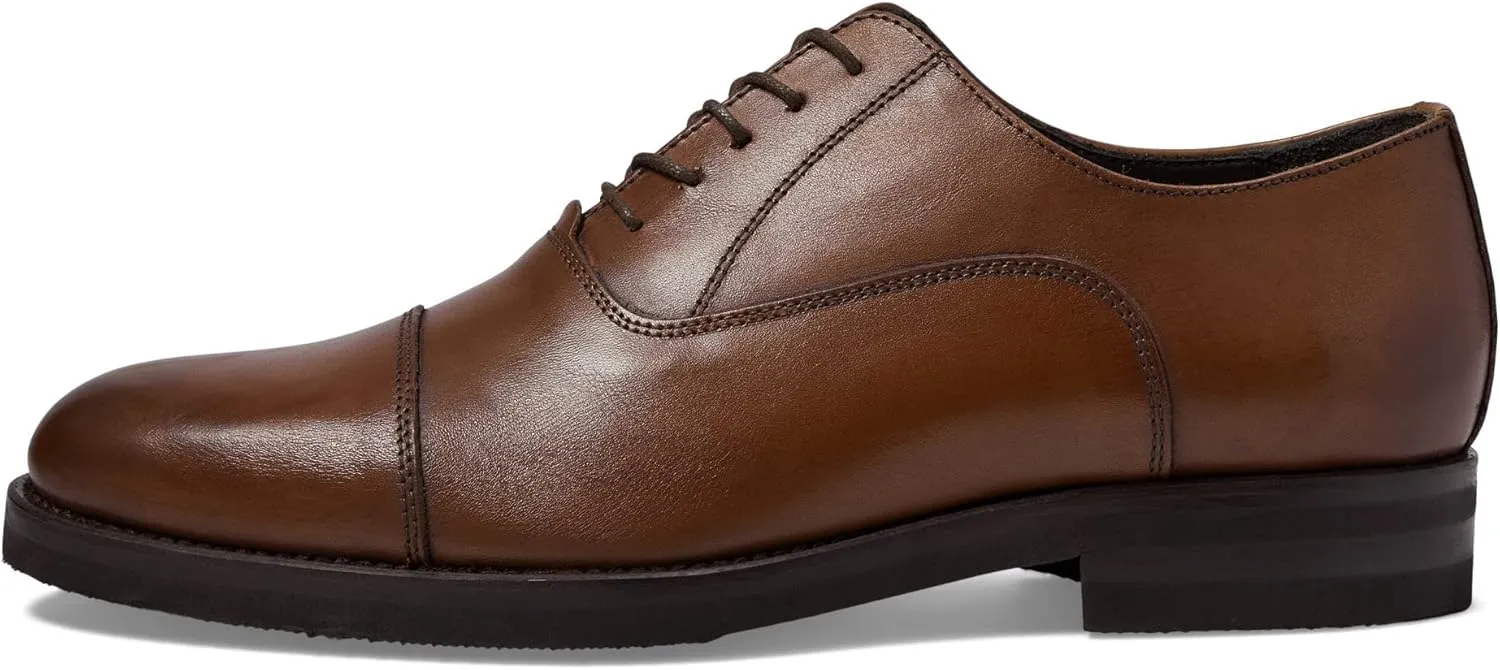 Campania Cap Toe - Shoes for Men - Leather Lining - Lace Closure - Synthetic Outsole