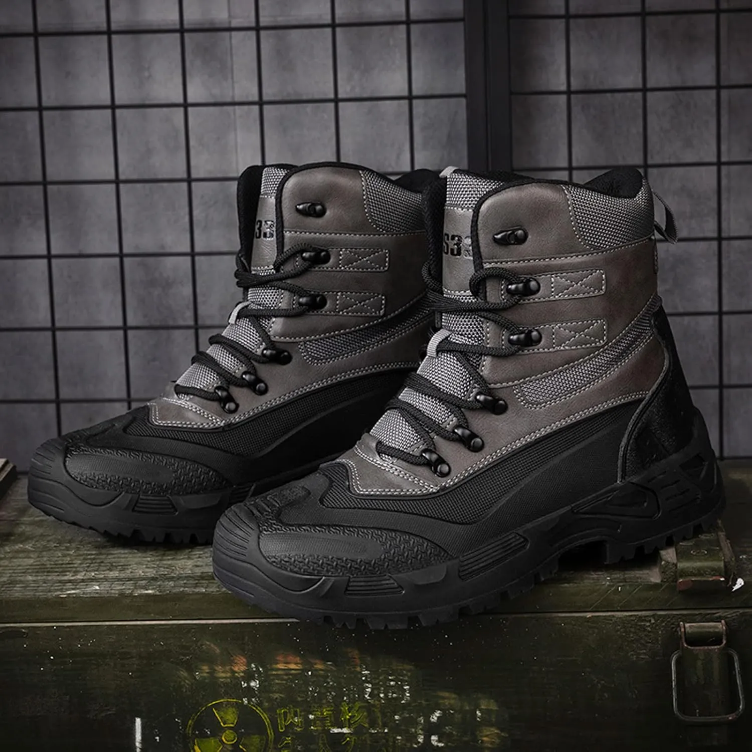 Casual Shoes for Men Men Sports Shoes Fashion New Pattern Outdoor Mountaineering Boots Physical Training Boots Thick