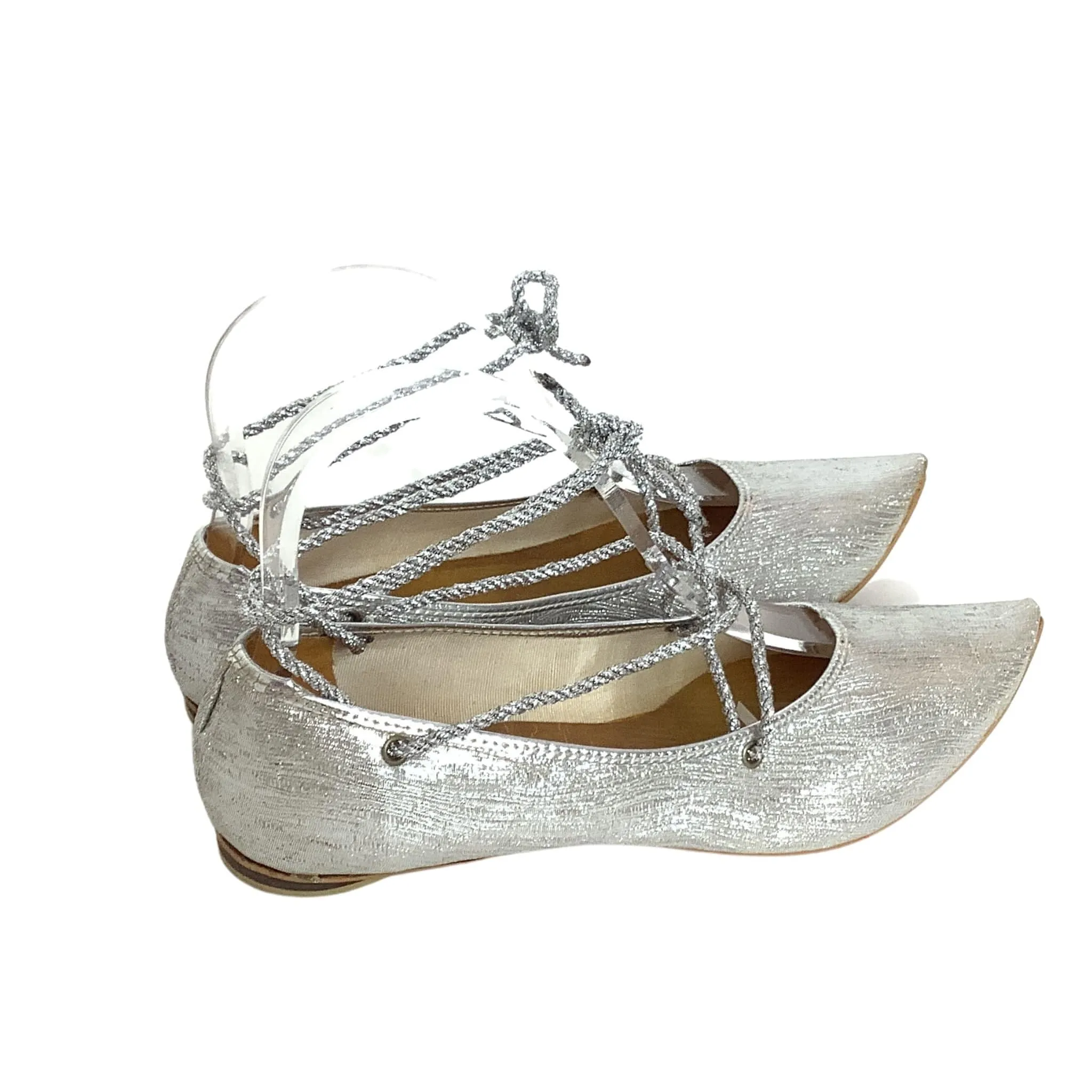 Costume Lurex Flat Shoes