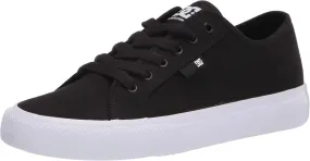 DC mens Manual Skate Shoe, Black/White, 11 US