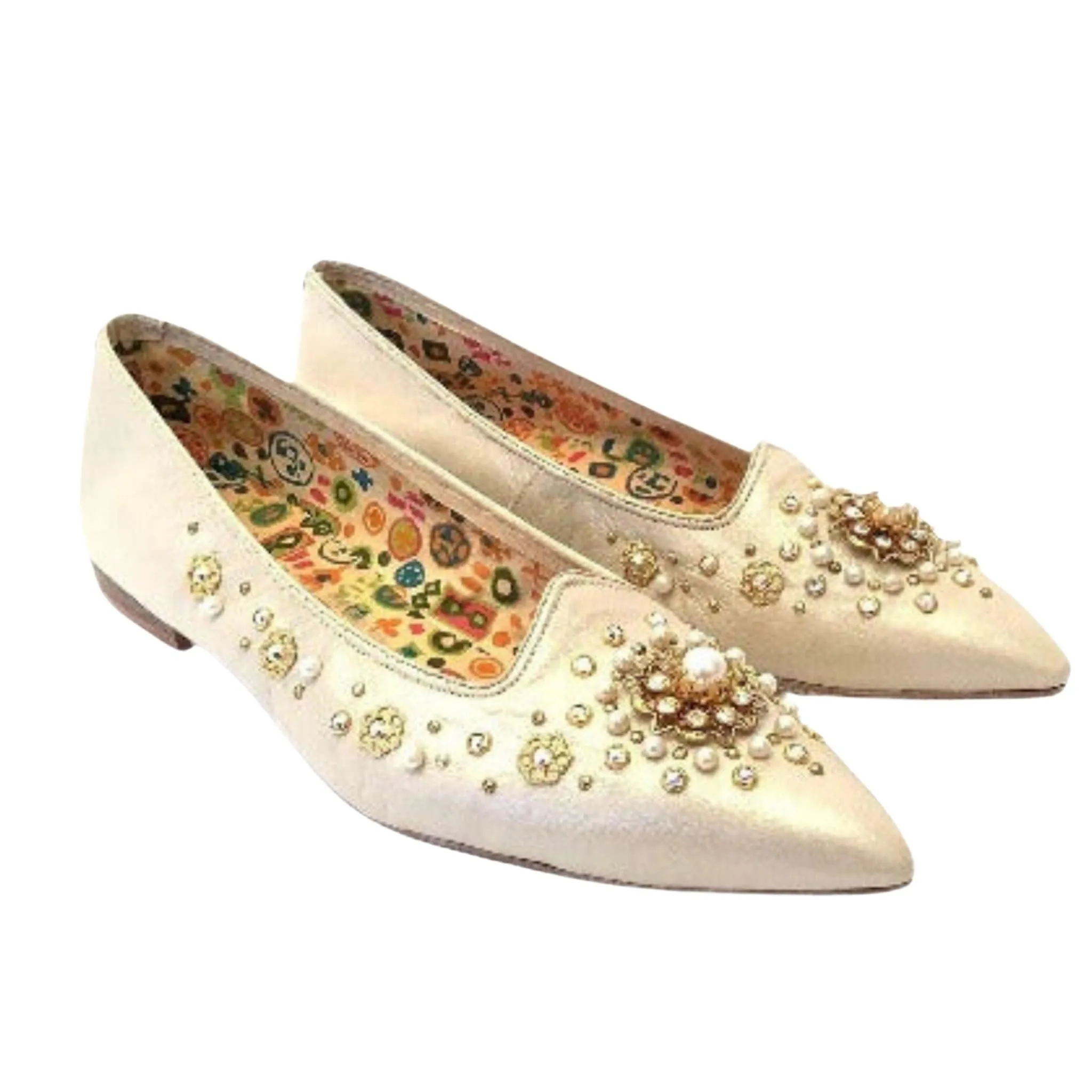 Embellished Ballerina Shoes