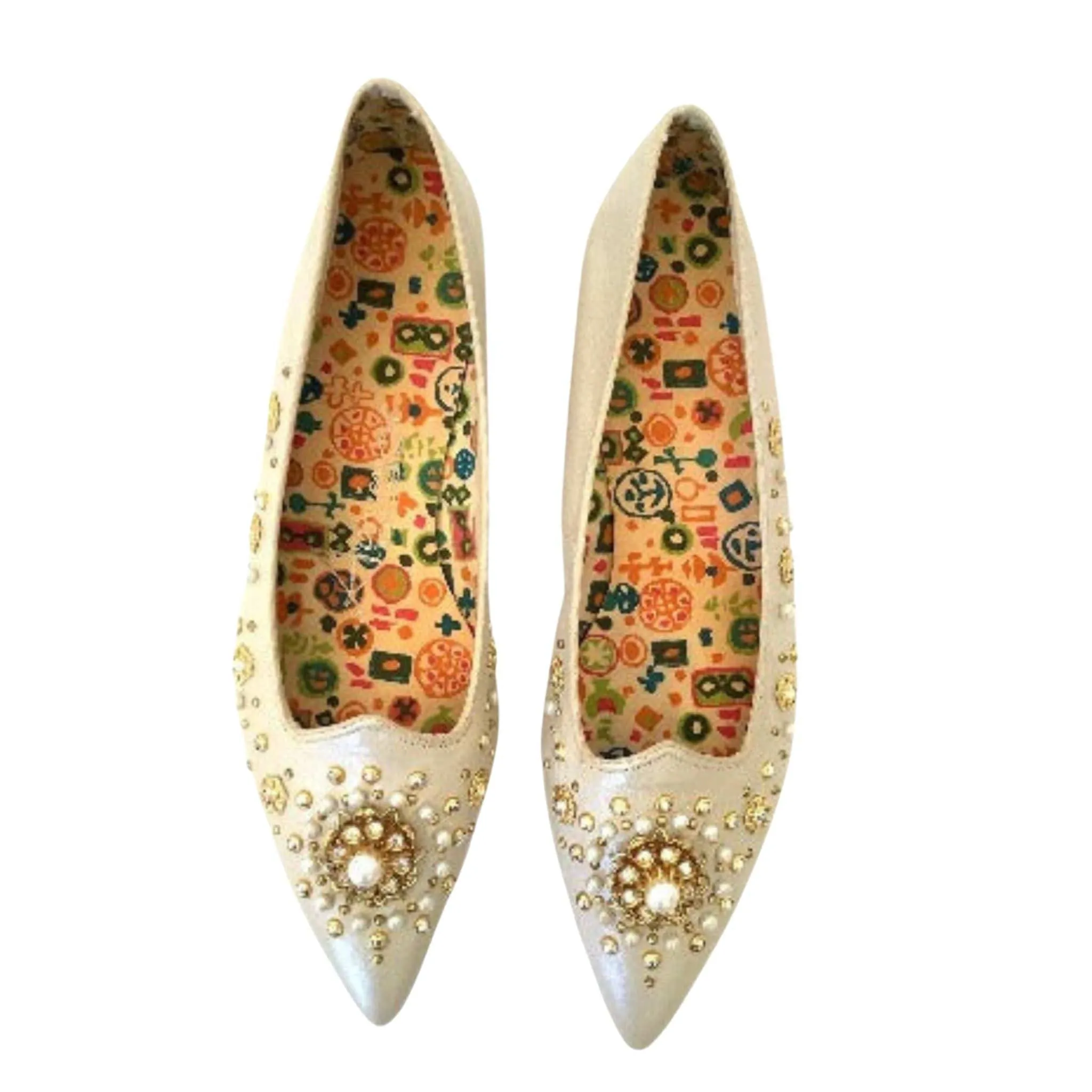 Embellished Ballerina Shoes