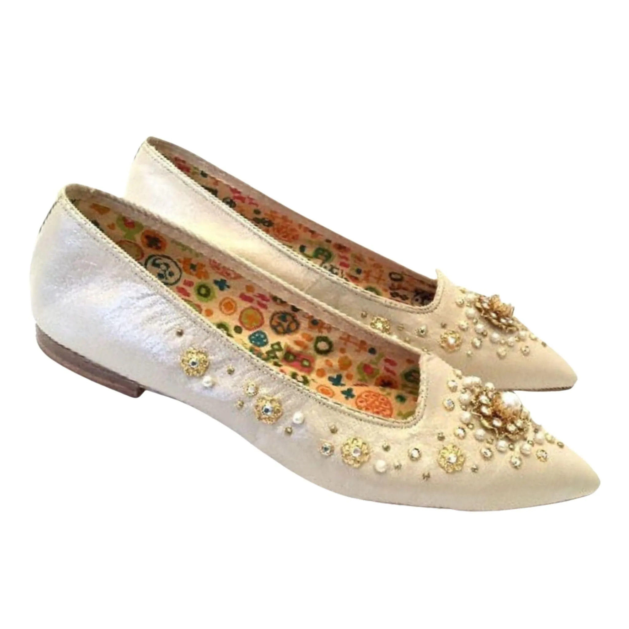 Embellished Ballerina Shoes