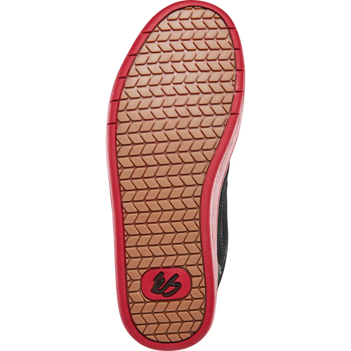 eS Accel OG Plus Skateboard Shoe - Black/Red