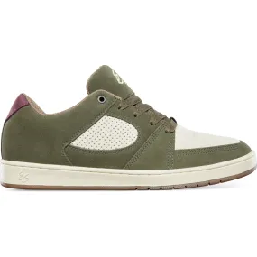eS Accel Slim Skateboard Shoe - Olive/Tan