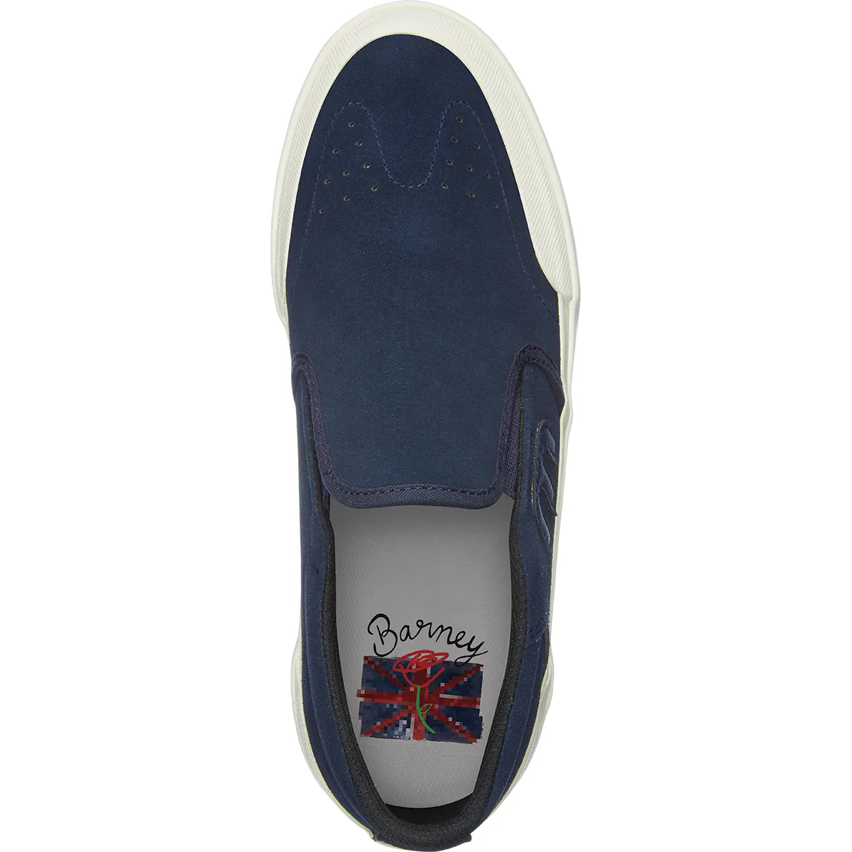 Etnies Marana Slip XLT Barney Page Skateboard Shoe - Navy