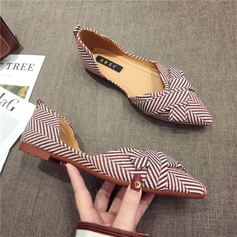 Eye catching flat women's shoes | Brodtica.com