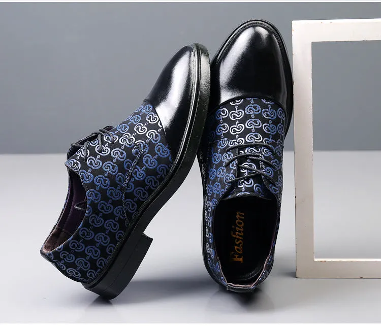Jinquedai Slip on Men Dress Shoes Fashion Male Oxfords Italian Business Formal Men's Shoes New Wedding Party Leather Mens Suits Shoe