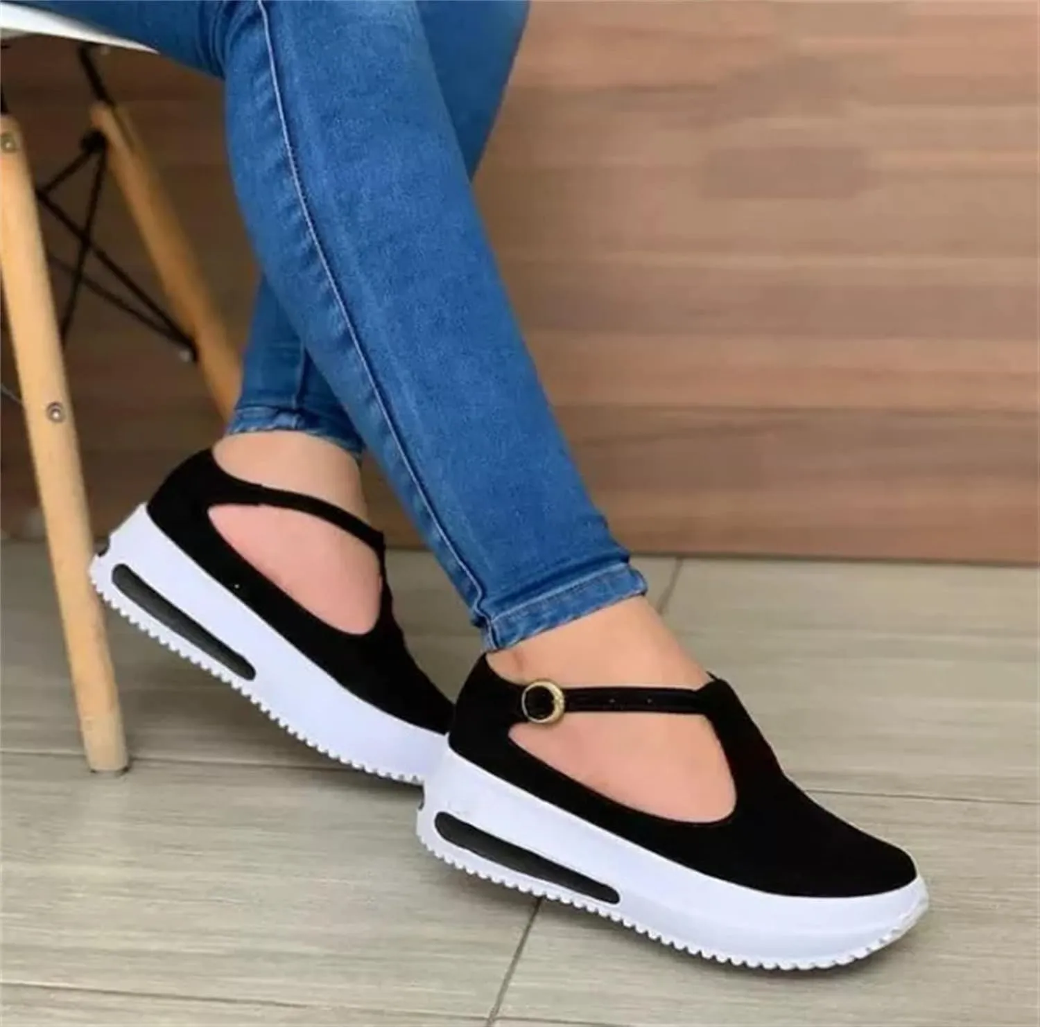 Lausiuoe Womens Shoes Dressy Casual Flats Loafers Fashion Canvas Shoes Non-Slip Casual Comfortable Walking Slip On Sneakers