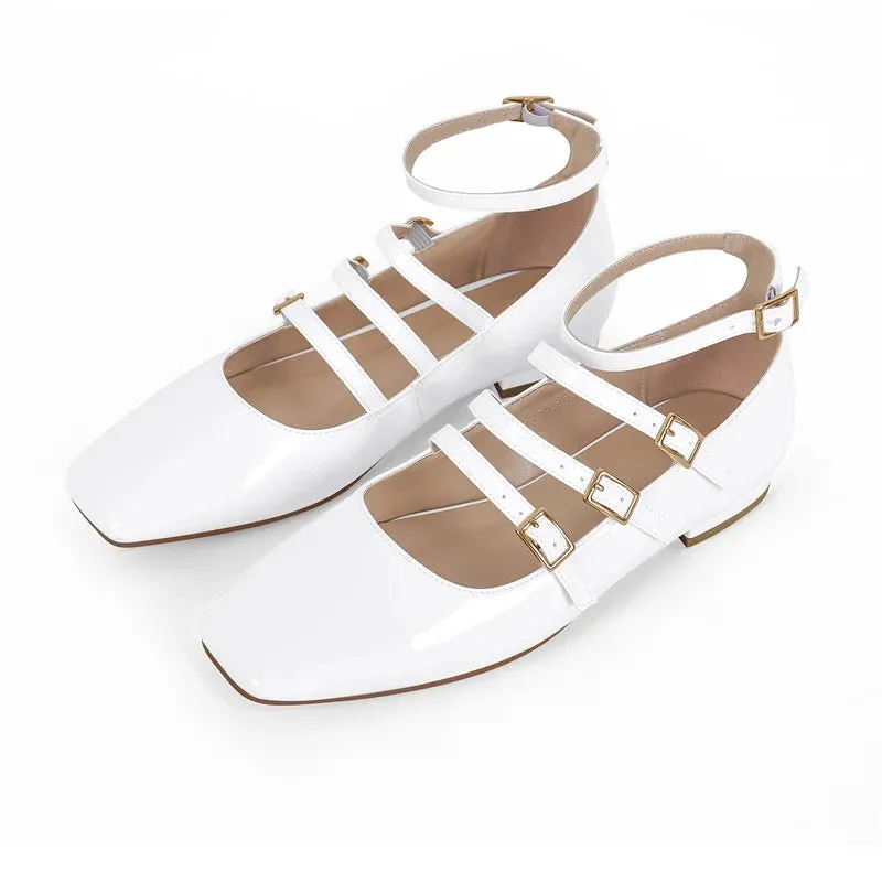 Mary Jane Flat Pumps