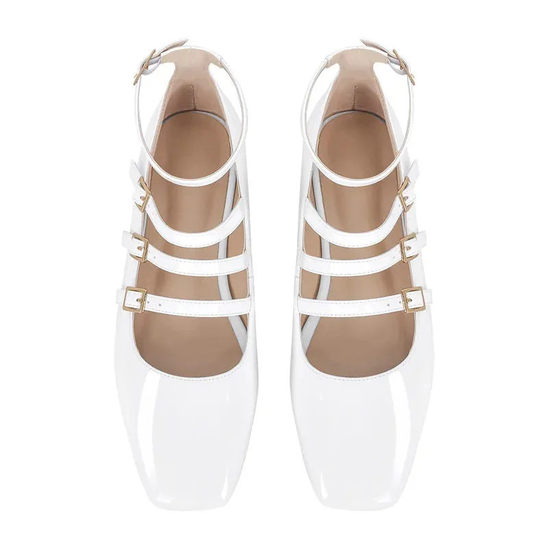 Mary Jane Flat Pumps