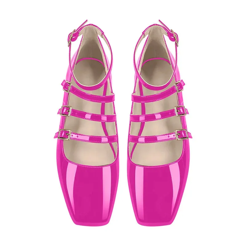 Mary Jane Flat Pumps