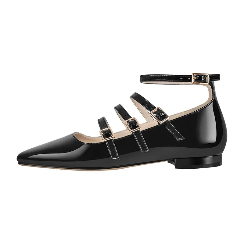 Mary Jane Flat Pumps