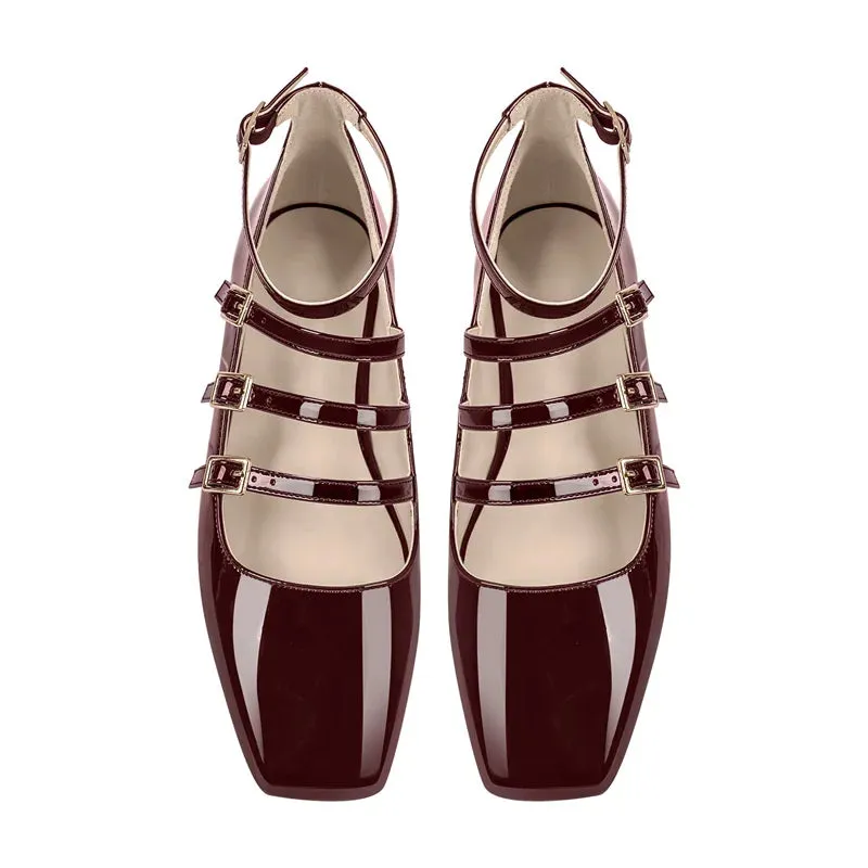 Mary Jane Flat Pumps