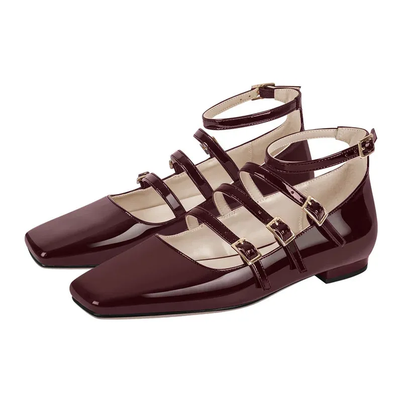 Mary Jane Flat Pumps