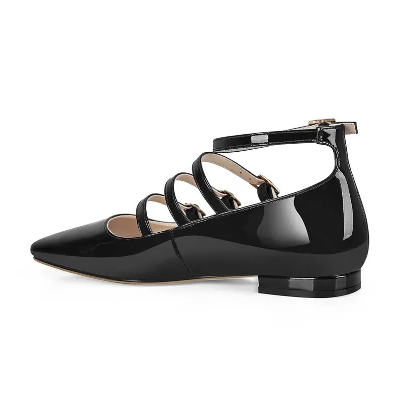 Mary Jane Flat Pumps