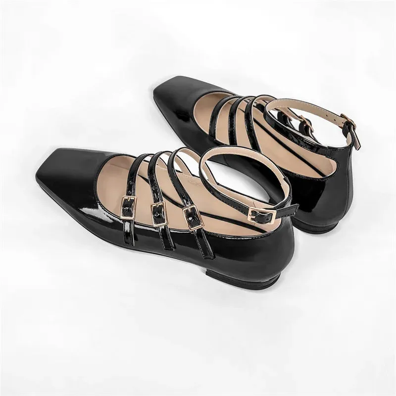 Mary Jane Flat Pumps