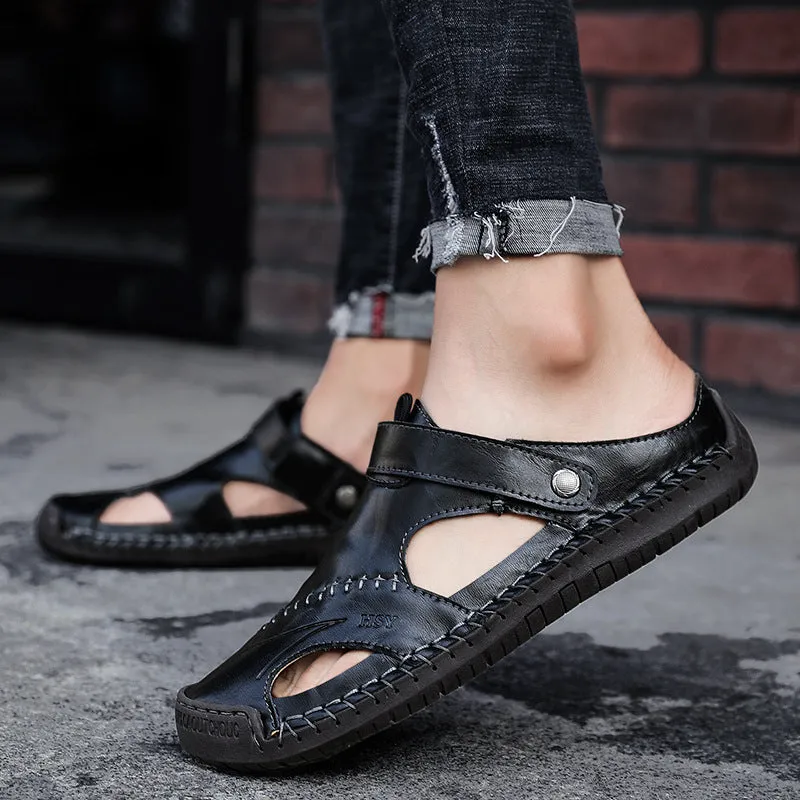 Men's Boots Sandals Men's Summer Casual Beach Shoes