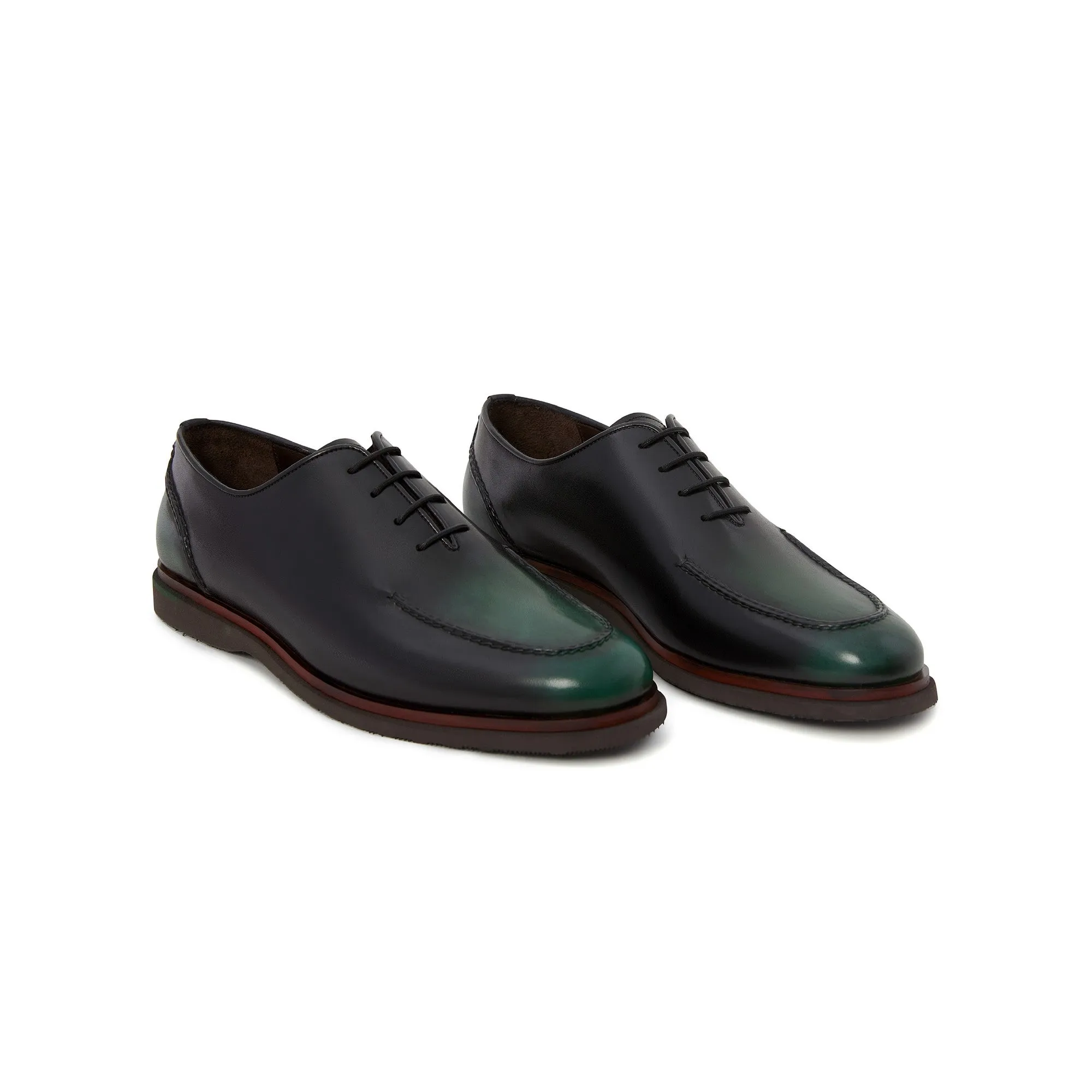 Men's Calf Leather Lace Up Handmade Oxford M7032