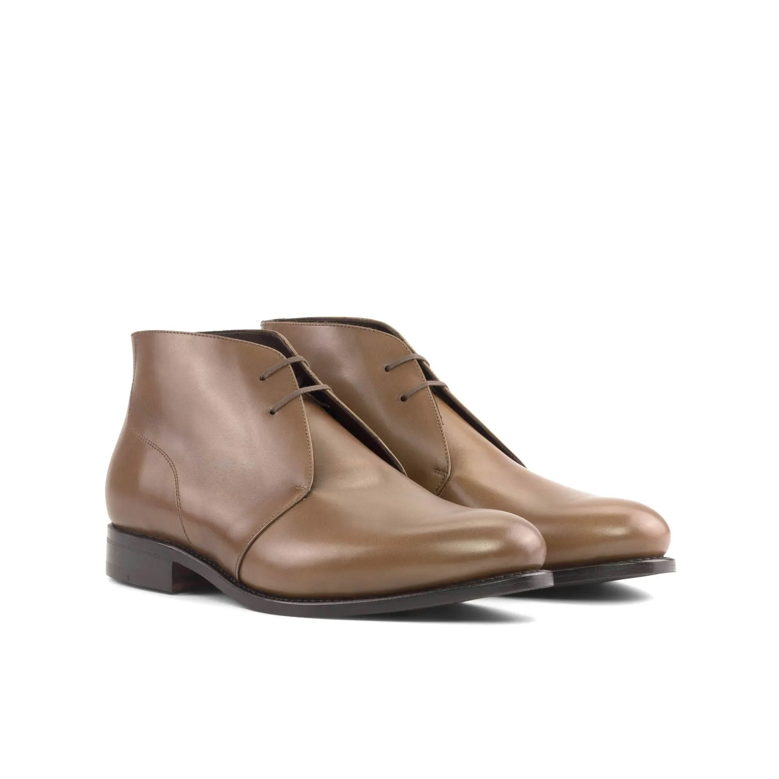 Men's Chukka Leather Boots Wide Plus Size 5932