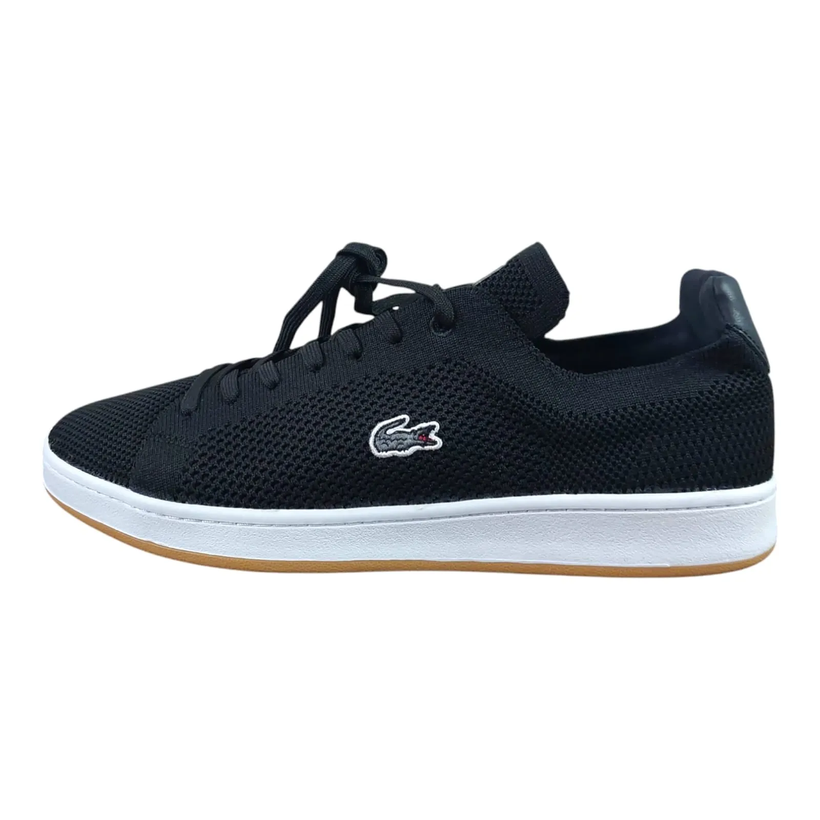 Men's Lacoste Carnaby Pique Textile Trainers Baige Sole
