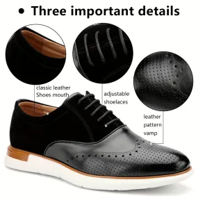 Men's oxfords Business Lace Up Shoes Soft Comfortable Shoes