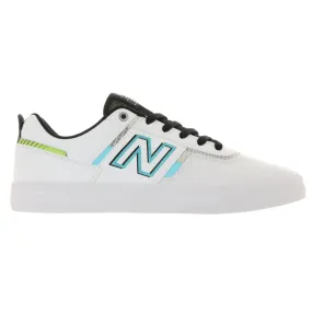 New Balance Numeric Jamie Foy 306 Skateboard Shoe - White/Baby Blue
