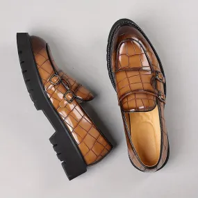 Plus Size Mens Luxurious Low-Top Slip-On Loafers - Soft PU Upper, Comfy Non-Slip Rubber Sole, Durable and Breathable, Perfect for Business or Casual Occasions