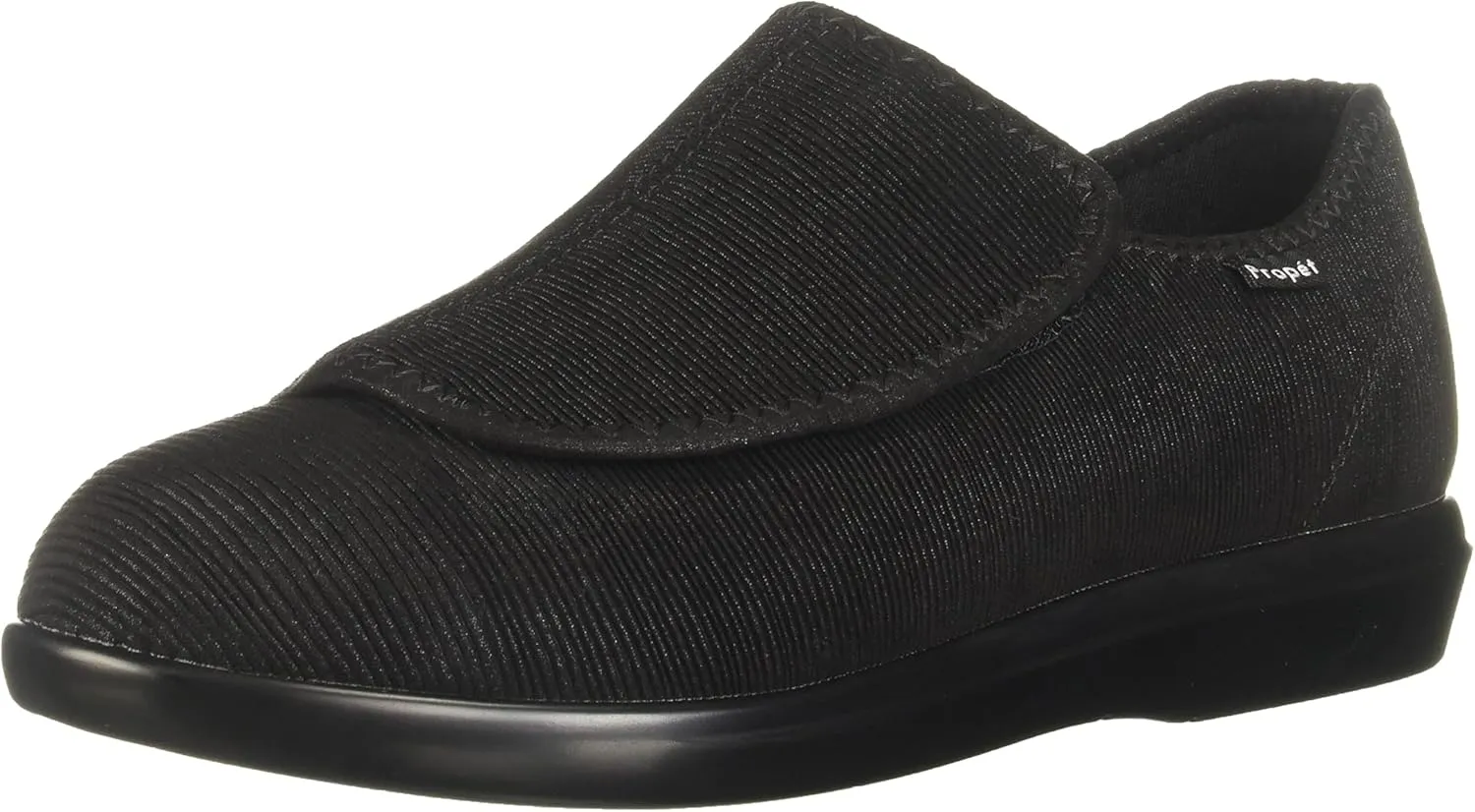 Propt Men's Cush 'N Foot Slip-On Casual Slippers Casual - Black