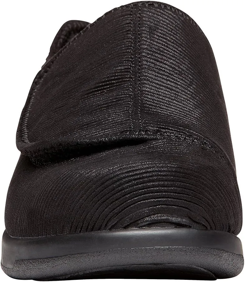Propt Men's Cush 'N Foot Slip-On Casual Slippers Casual - Black