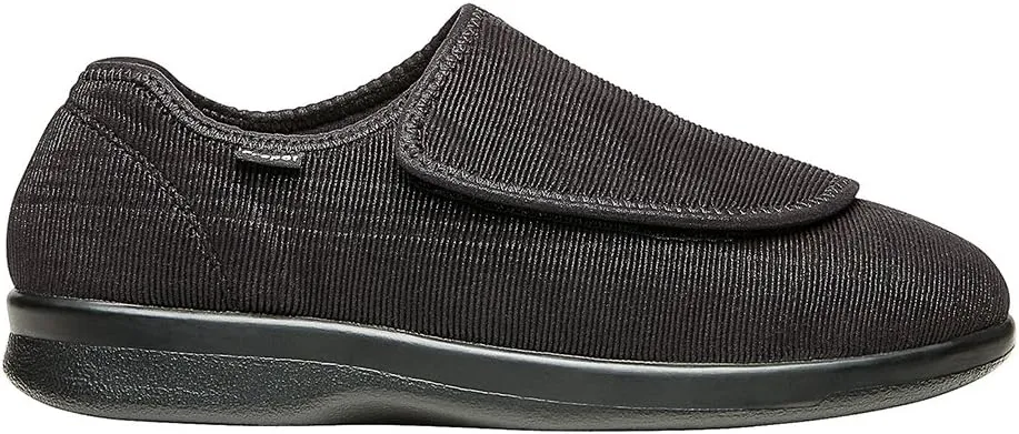 Propt Men's Cush 'N Foot Slip-On Casual Slippers Casual - Black