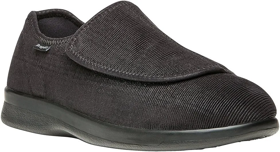 Propt Men's Cush 'N Foot Slip-On Casual Slippers Casual - Black