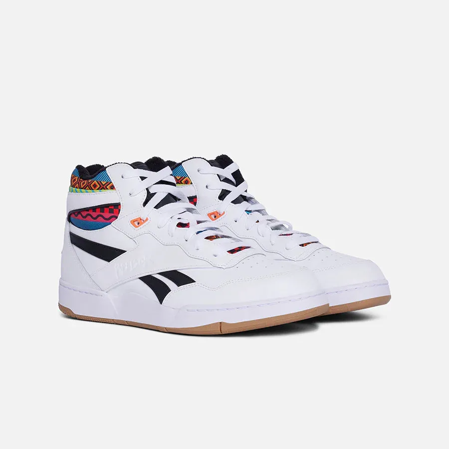 Reebok BB4000 II Mid White/Black/Gum 100075206