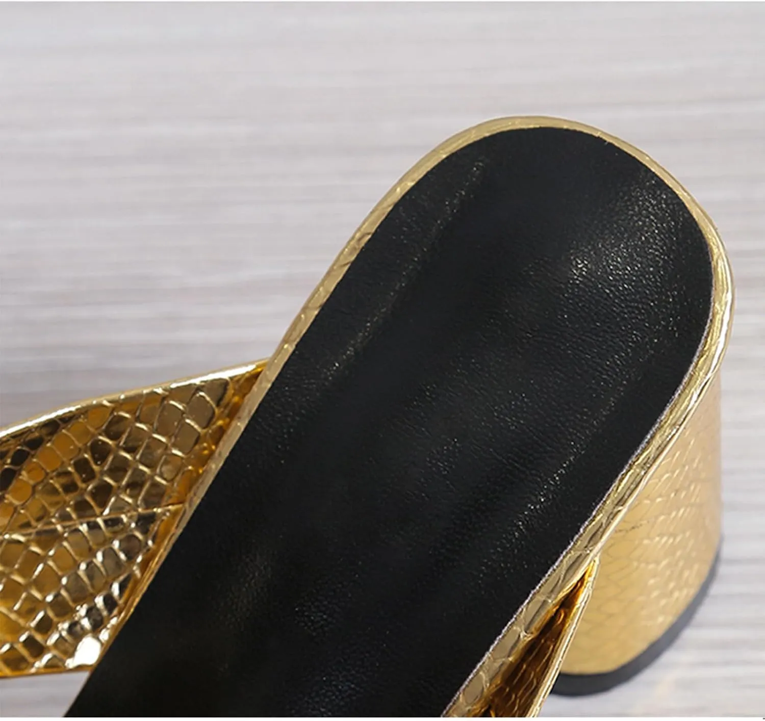 SACFOF Womens Heeled Sandals Block Chunky Heels Square Toe Slip On Casual Mules Slides for Widding Party Dinner Dress Pumps Sandals