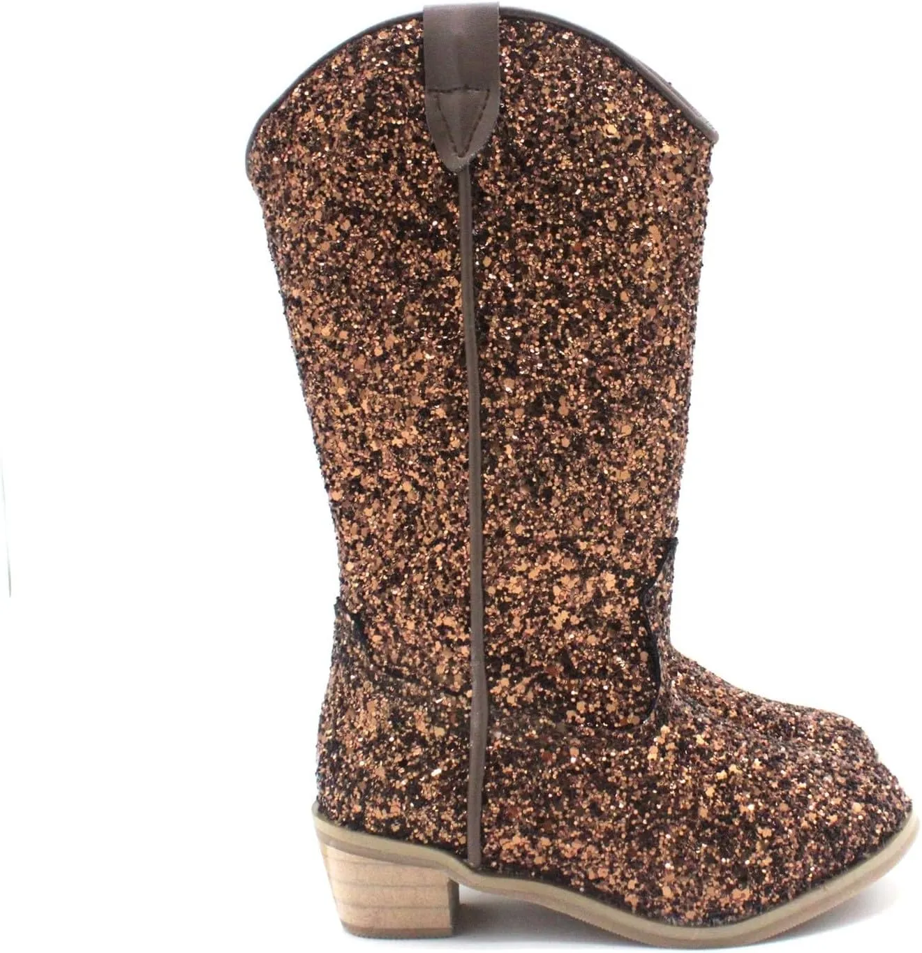 Sequins High Heels Pumps for Girl Waterproof Cowboy Western Boots Boot Knee High Boots Mid Calf Boots