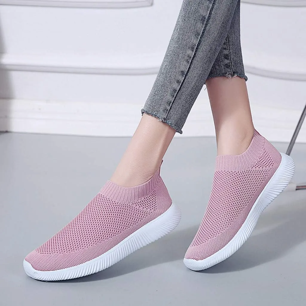 Slip On Shoes Women Lightweight Business Casual Shoes Women's Fashion Sneakers Women's Walking Arch Support Non Slip Work Tennis Shoe Loafers Casual Slip On