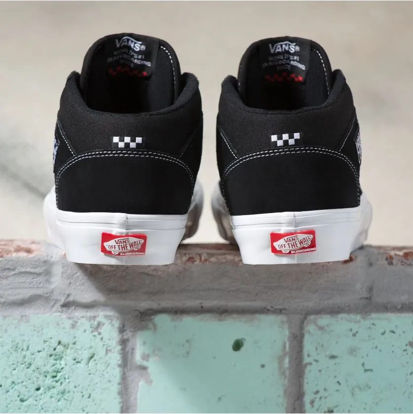 Vans Skate Half Cab Skateboard Shoe - Black/White