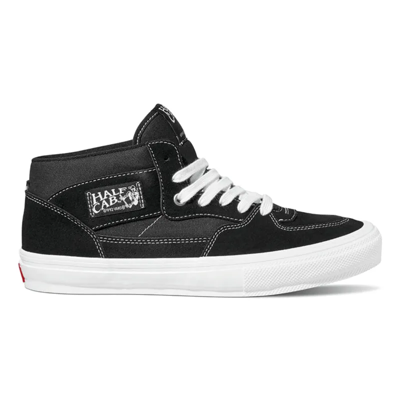Vans Skate Half Cab Skateboard Shoe - Black/White