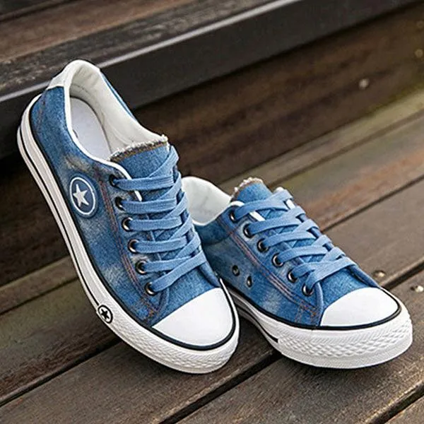 Women Fashion Denim Shoes