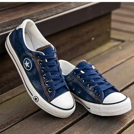 Women Fashion Denim Shoes