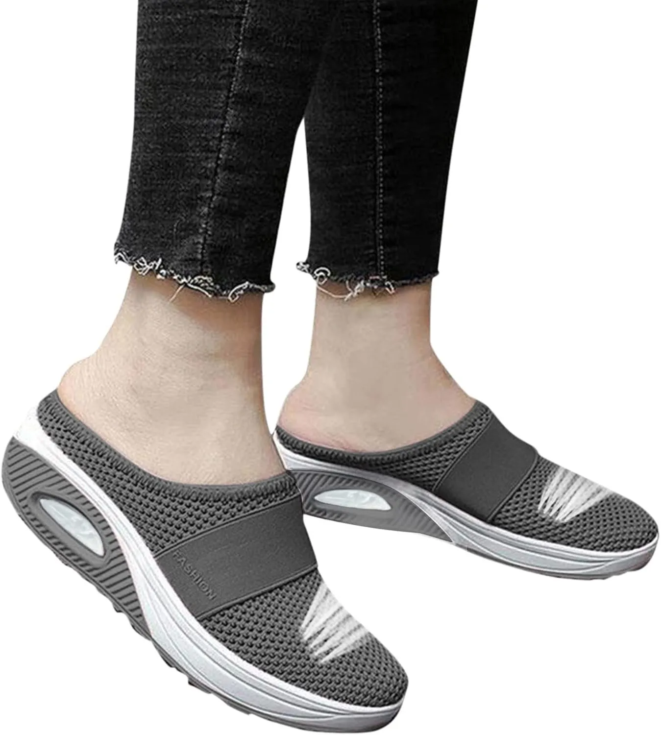 Women's Fashion Sneaker Non Slip Lace Up Comfort Women's Work or Walking Sneakers Fashion Tennis Shoes for Women Loafers Platform Ladies Slip On Sneakers