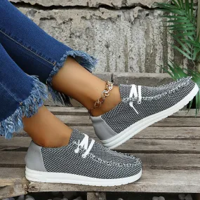 Women's Knitted Mesh Sneakers