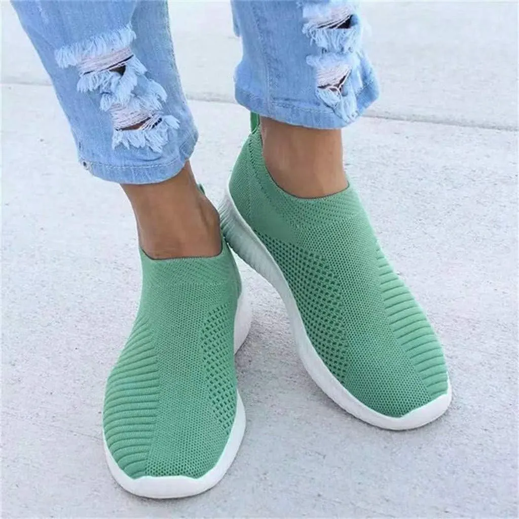 Womens Non Slip Work Shoes Slip On Water Resistant Walking Shoes Women Mesh Breathable Ladies Shoes Casual Women Shoes Sneakers White Tennis Shoe White Loafers